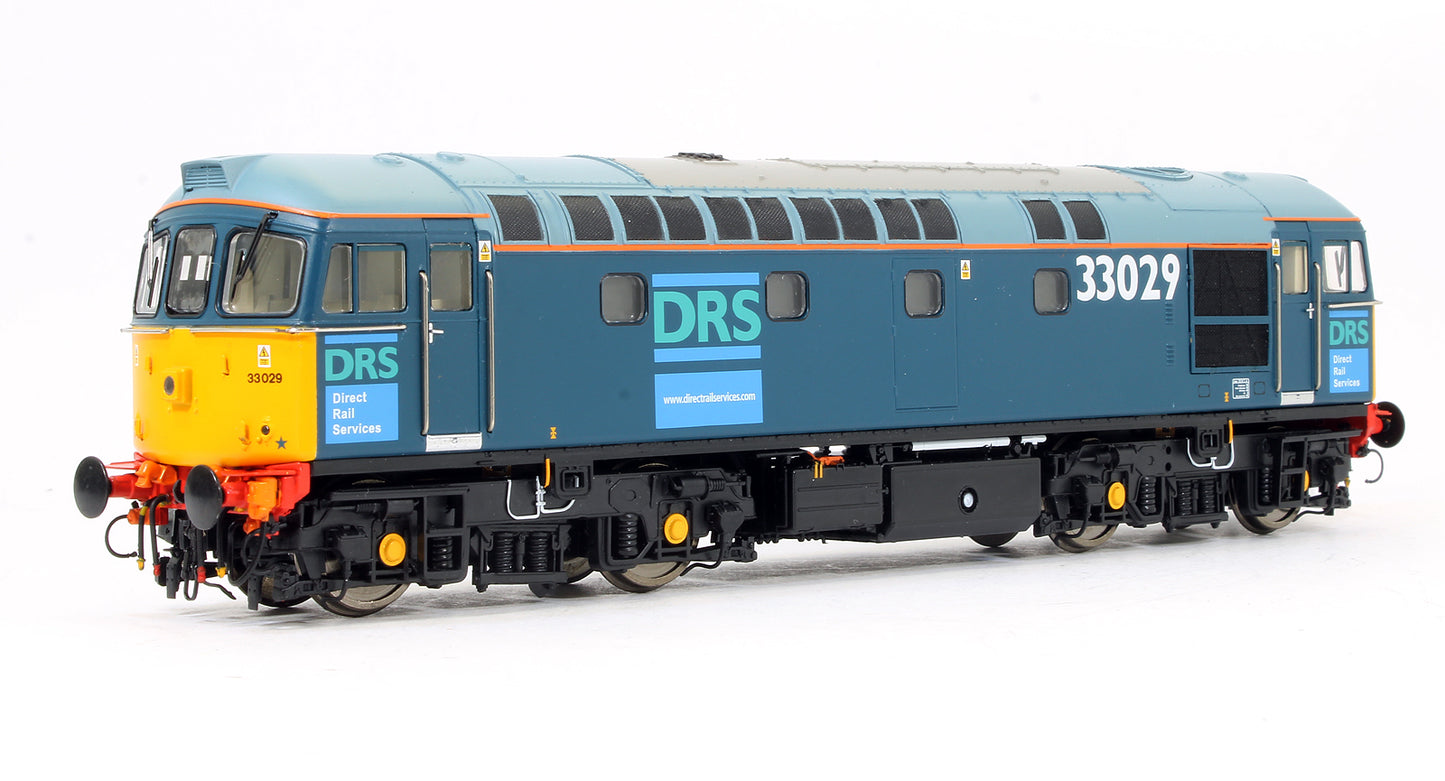 Pre-Owned Class 33 DRS Blue 33029 Diesel Locomotive