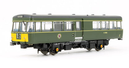 Pre-Owned Park Royal Railbus M79972 BR Green With Small Yellow Panels - DCC Fitted