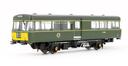 Pre-Owned Park Royal Railbus M79972 BR Green With Small Yellow Panels - DCC Fitted