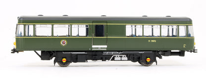 Pre-Owned Park Royal Railbus M79972 BR Green With Small Yellow Panels - DCC Fitted