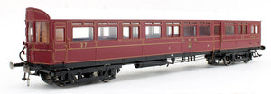 Dapol 7P-004-007 Autocoach GWR Lined Crimson 37