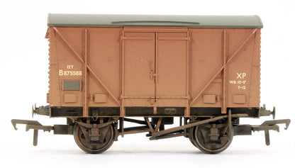 Pre-Owned 38-185 Set Of 3 Plywood Fruit Vans BR Bauxite (Weathered)