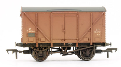 Pre-Owned 38-185 Set Of 3 Plywood Fruit Vans BR Bauxite (Weathered)