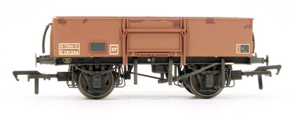 Pre-Owned Set Of 3 -13T High Sided Steel Open Wagons BR Late Bauxite (Weathered)