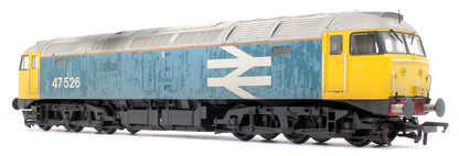 Class 47/4 47526 BR Blue (Large Logo) Diesel Locomotive - Weathered