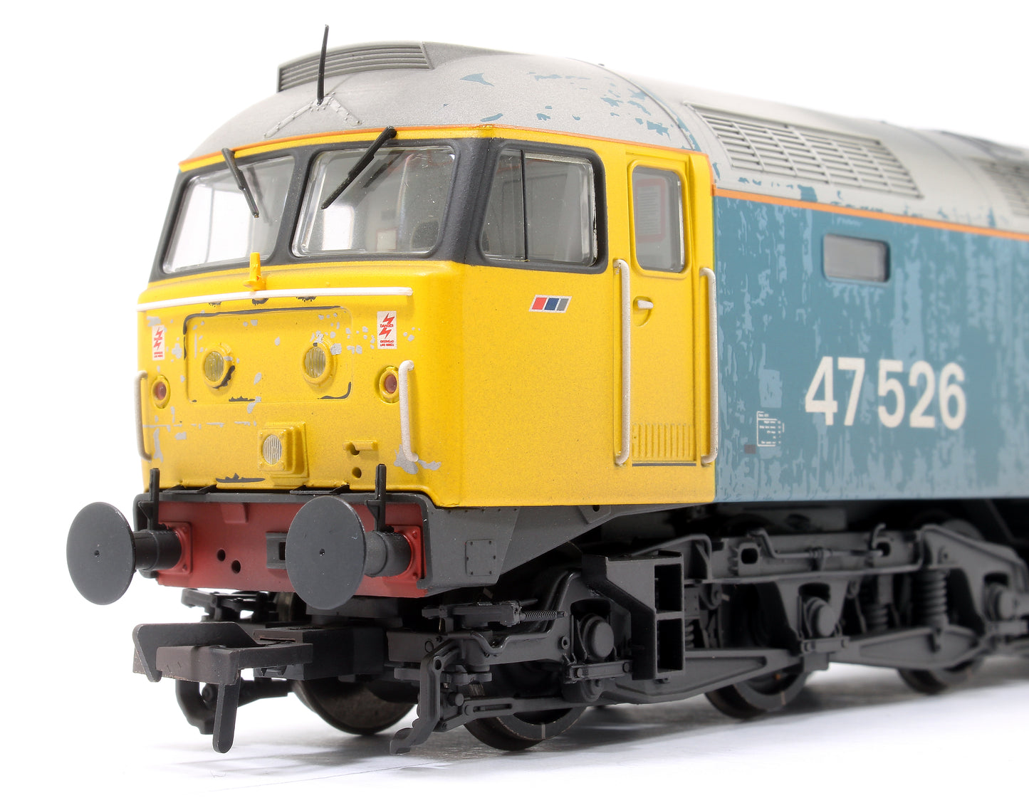 Class 47/4 47526 BR Blue (Large Logo) Diesel Locomotive - Weathered