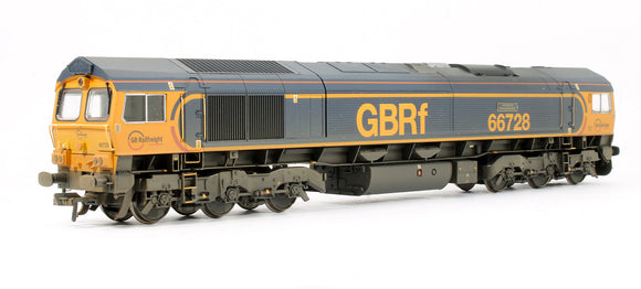 Pre-Owned Class 66728 'Institution Of Railway Operators' GBRf Diesel Locomotive (Weathered)