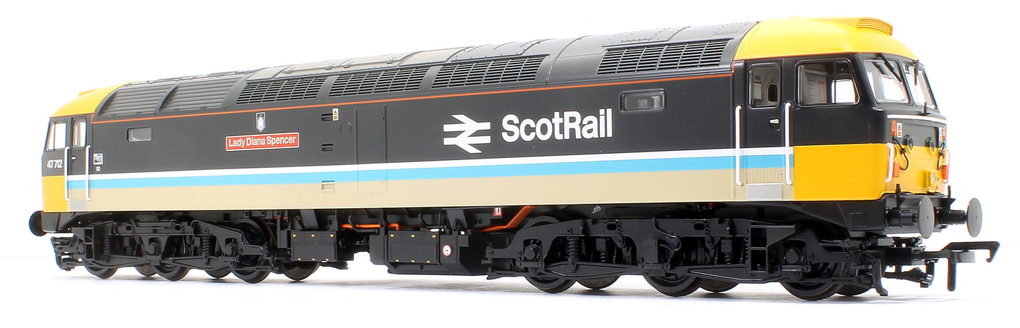 Class 47/7 47712 'Lady Diana Spencer' BR ScotRail Diesel Locomotive (DCC Sound)