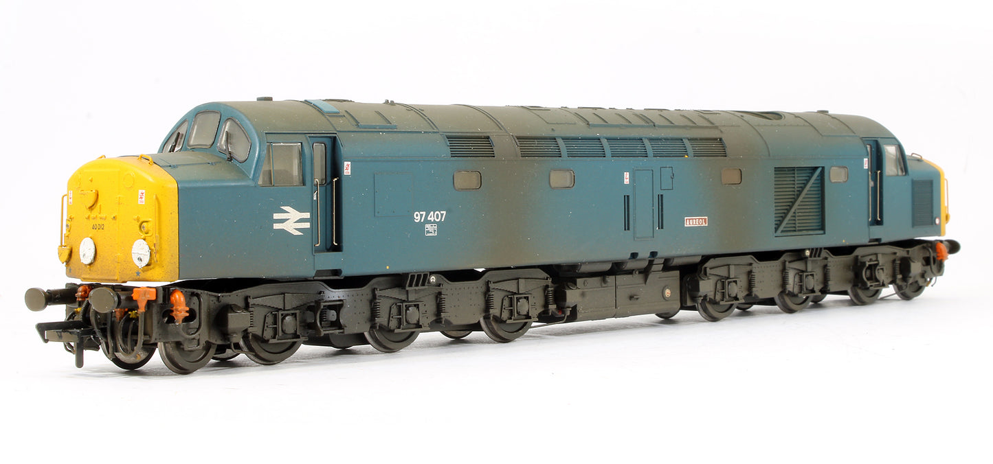 Pre-Owned 32-482 Class 40 Diesel 97407 'Aureol' BR Blue Departmental (Weathered)