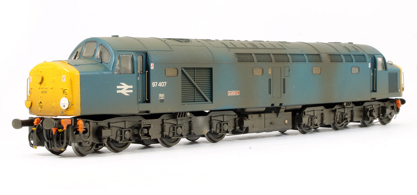 Pre-Owned 32-482 Class 40 Diesel 97407 'Aureol' BR Blue Departmental (Weathered)