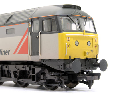 Class 47/3 47376 'Freightliner 1995' Freightliner Grey Diesel Locomotive - Weathered - DCC Sound