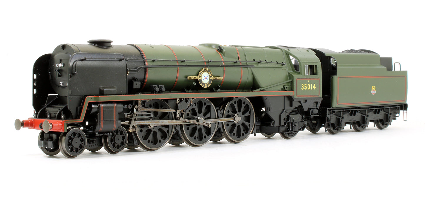 Pre-Owned R3566 BR Green 4-6-2 Merchant Navy (Rebuilt) 'Nederland Line' No.35014 Steam Locomotive