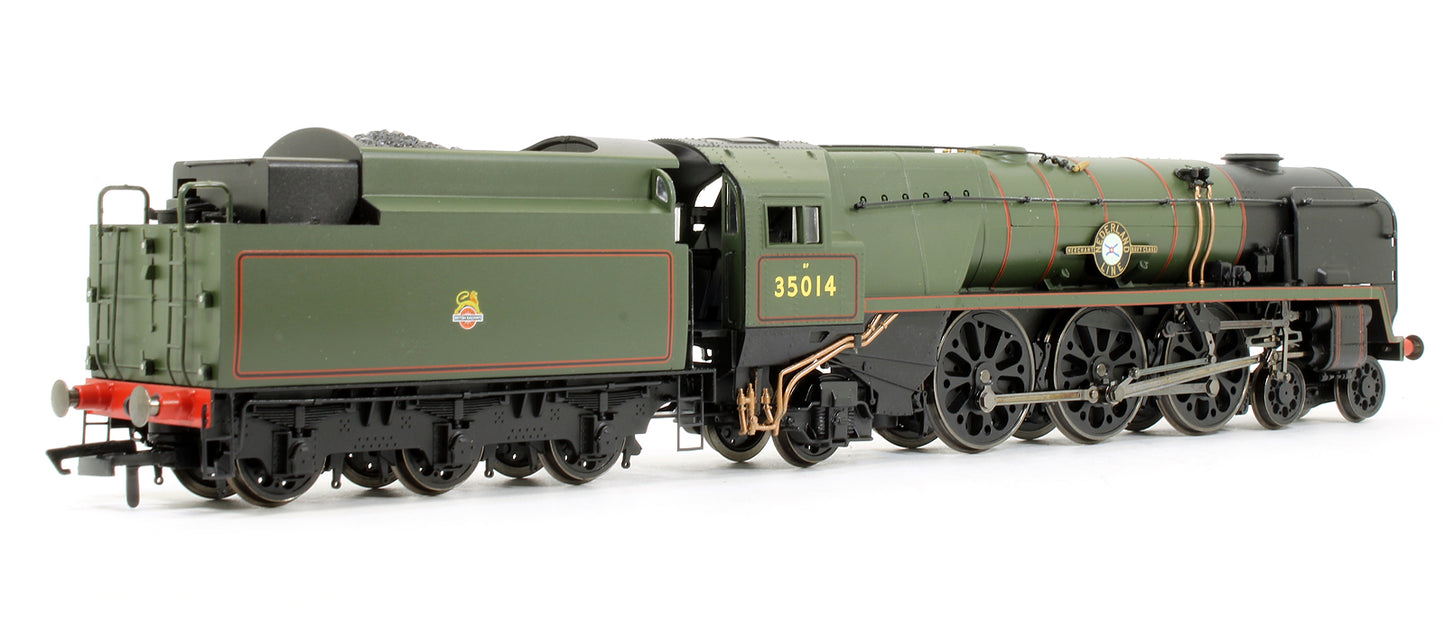 Pre-Owned R3566 BR Green 4-6-2 Merchant Navy (Rebuilt) 'Nederland Line' No.35014 Steam Locomotive