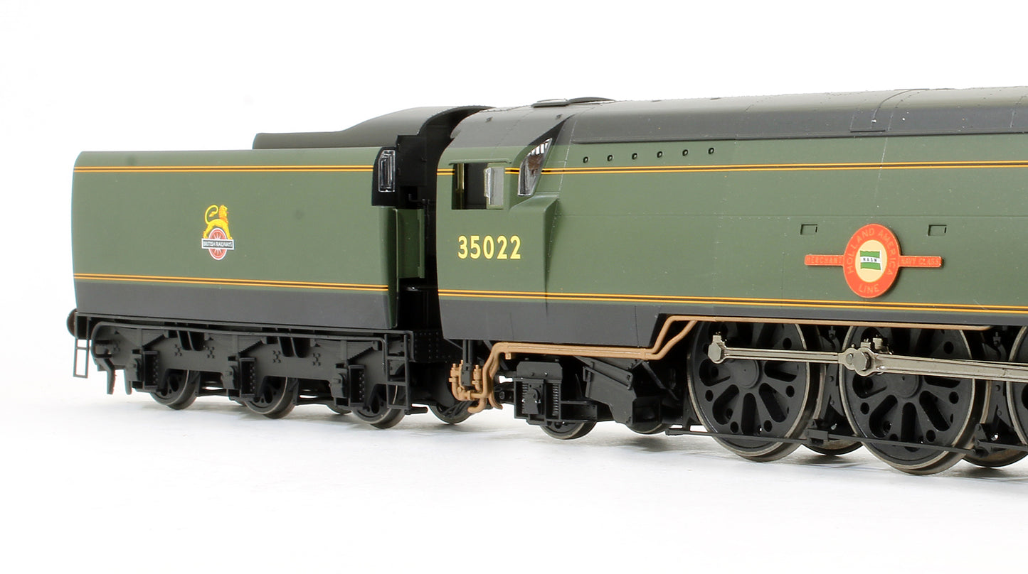 Pre-Owned BR Green 4-6-2 Merchant Navy Class (Original) 'Holland America Line' No.35022 Steam Locomotive