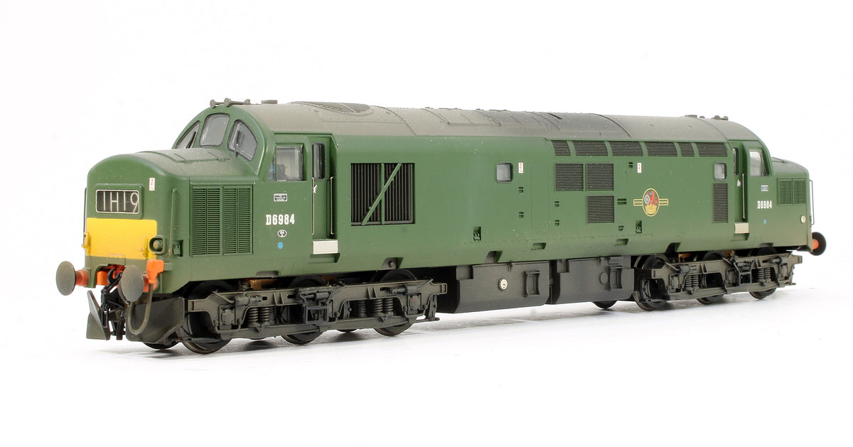 Pre-Owned Class 37/0 BR Green D6984 Diesel Locomotive (Weathered)