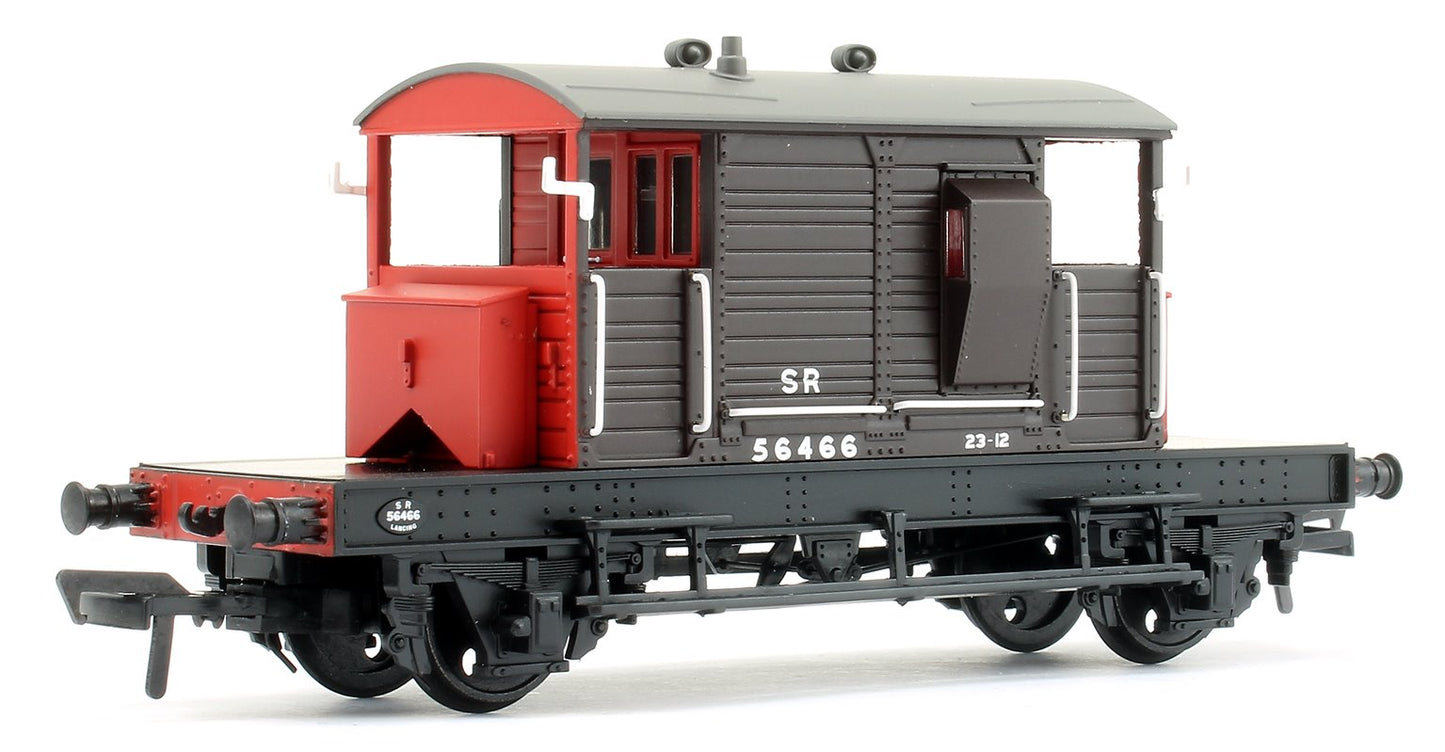 SR 25T 'Pill Box' Brake Van Right-Hand Duckets SR Brown