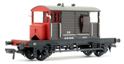SR 25T 'Pill Box' Brake Van Right-Hand Duckets SR Brown