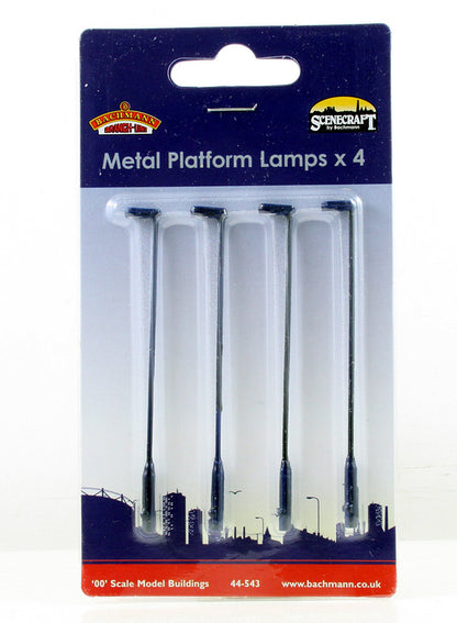 Metal Platform Lamps x 4