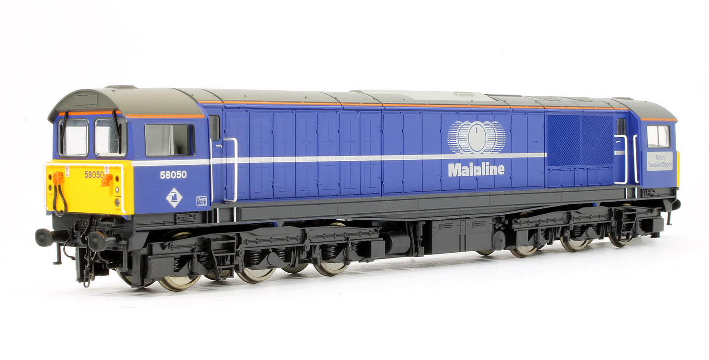 Pre-Owned Class 58050 'Toton Traction Depot' Mainline Blue Diesel Locomotive