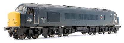 Pre-Owned Class 45/0 Class 45033 'Sirius' BR Blue with Full Yellow Ends and Tinsley Names (Weathered)