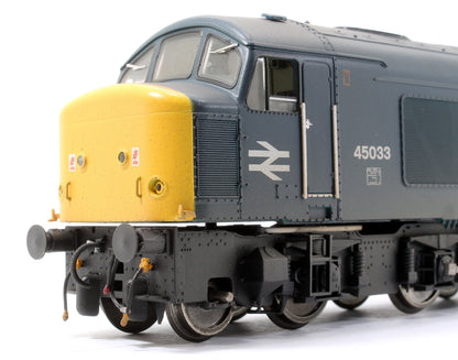 Pre-Owned Class 45/0 Class 45033 'Sirius' BR Blue with Full Yellow Ends and Tinsley Names (Weathered)