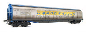 Cargowaggon IWB Bogie Van Silver/Blue 2797 598 - Weathered
