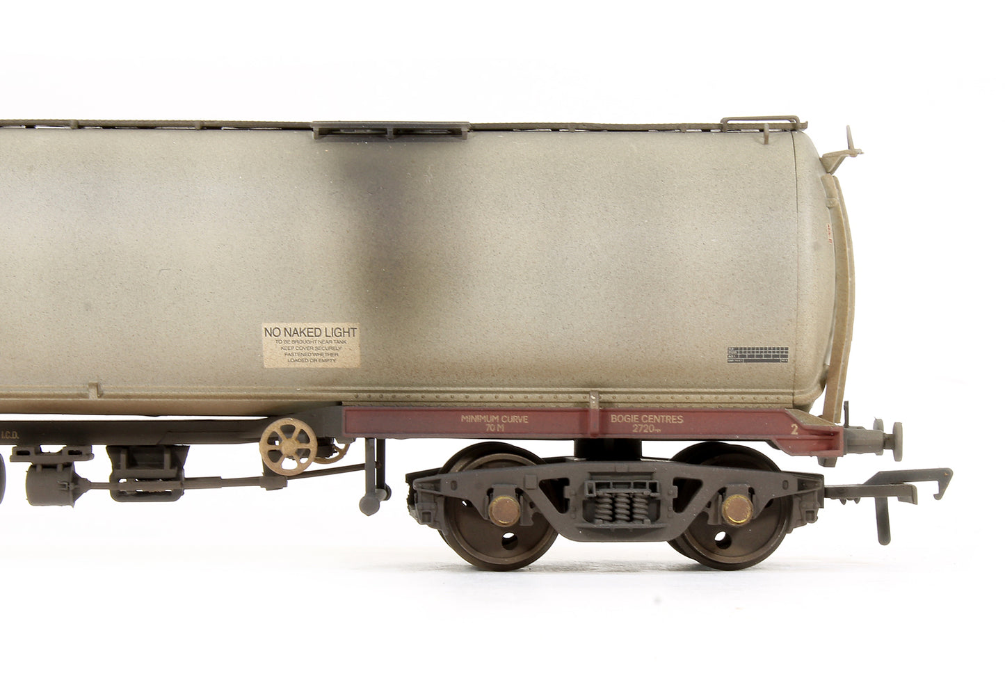 Pre-Owned 100T TEA Bogie Tank Wagon BRT Grey (Deluxe Weathering)