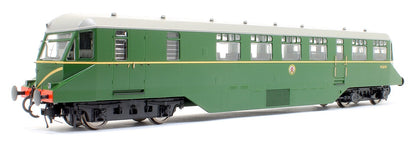 GWR AEC Railcar GWR BR green with speed whiskers (dark grey roof) Diesel Locomotive
