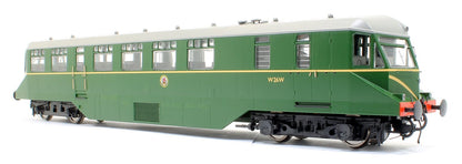 GWR AEC Railcar GWR BR green with speed whiskers (dark grey roof) Diesel Locomotive