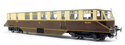 GWR AEC Railcar GWR chocolate/cream with monogram (white roof) Diesel Locomotive