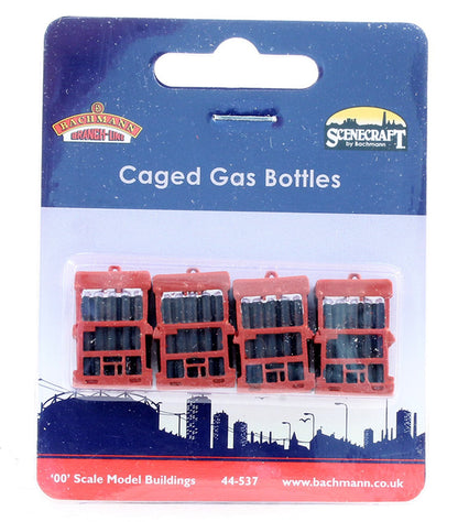 Caged Gas Bottles x 4