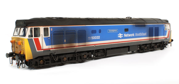 Class 50 032 'Courageous' Network SouthEast Diesel Locomotive - Weathered