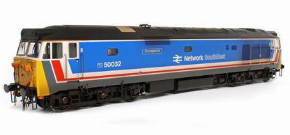 Class 50 032 'Courageous' Network SouthEast Diesel Locomotive - Weathered