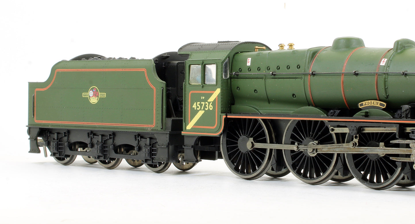 Pre-Owned 31-251 BR Green 4-6-0 Rebuilt Jubilee Class 'Phoenix' 45736 Steam Locomotive