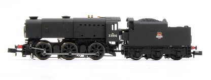 Pre-Owned BR Black Early Crest Q1 33016 Steam Locomotive