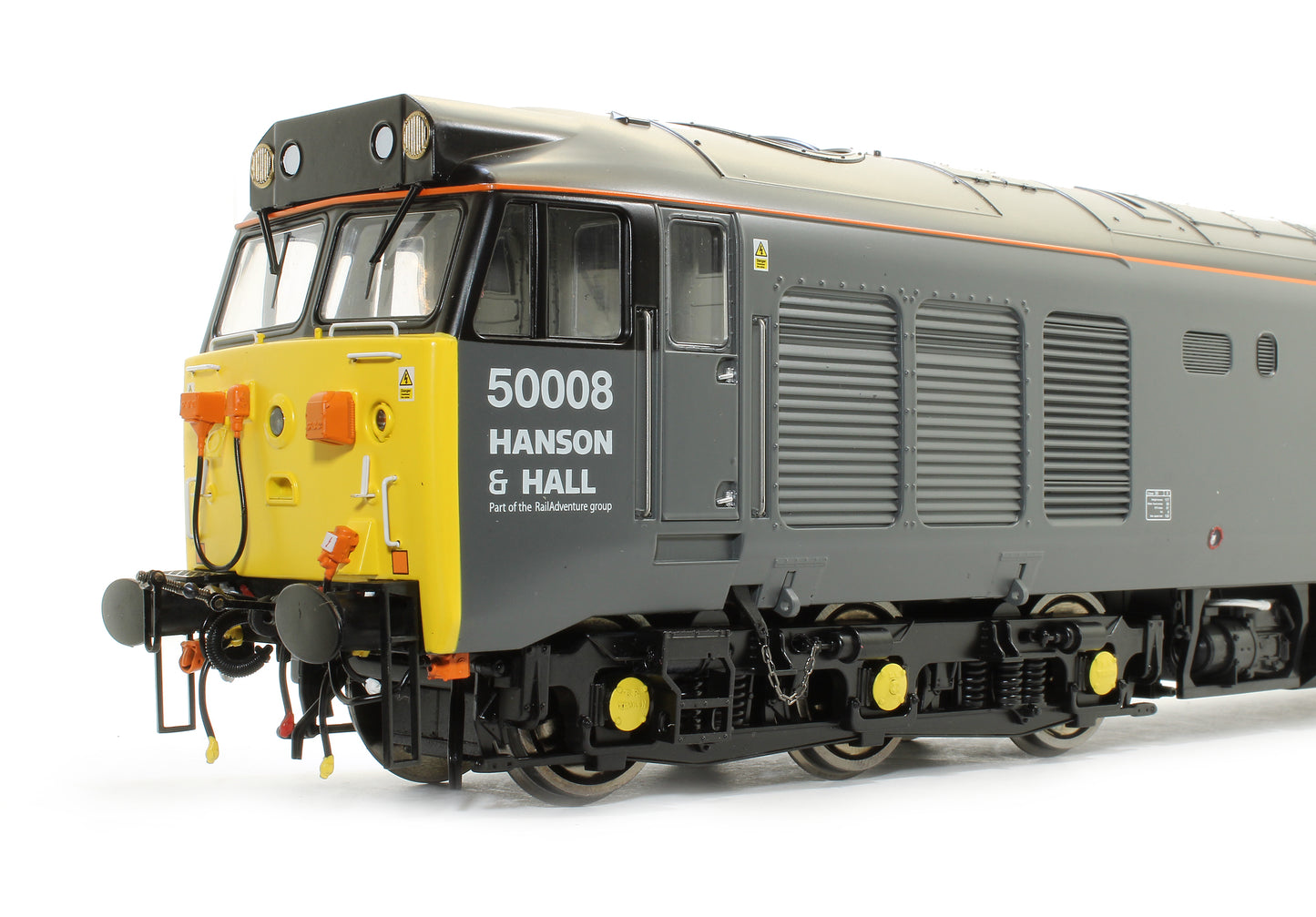 Pre-Owned Class 50 008 "Thunderer" Hanson & Hall Grey Diesel Locomotive