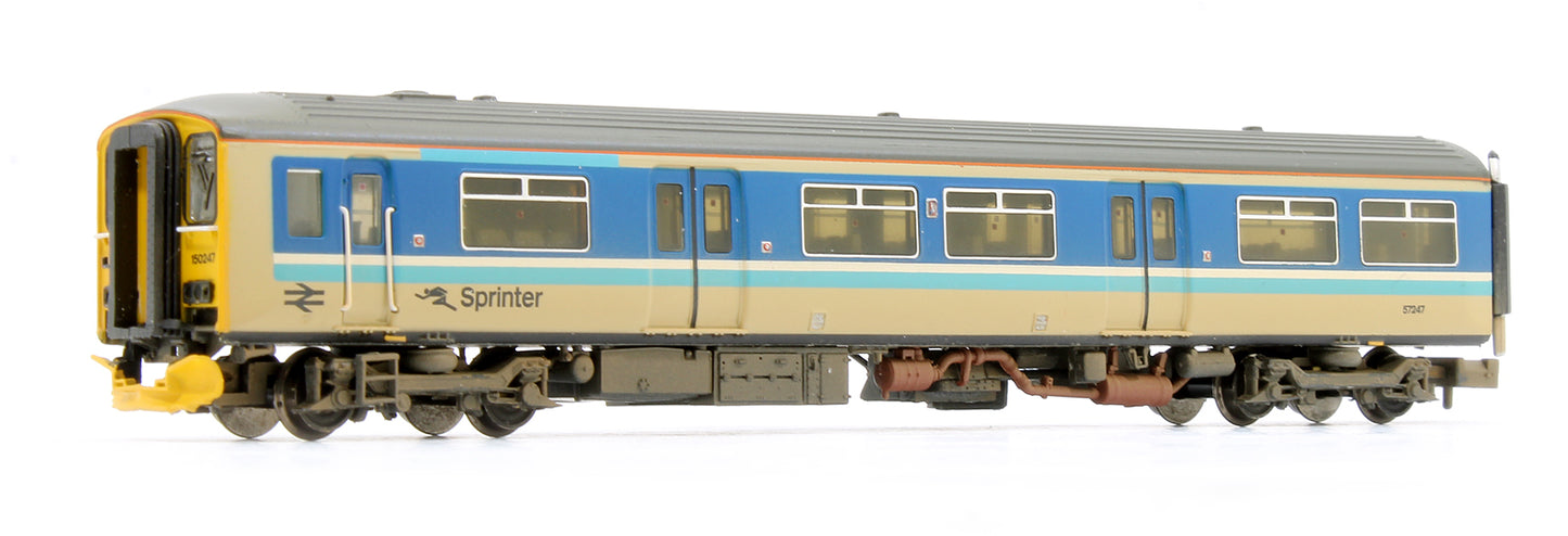 Pre-Owned 371-329 Class 150/2 BR Sprinter 2 Car DMU 150247 (Weathered)