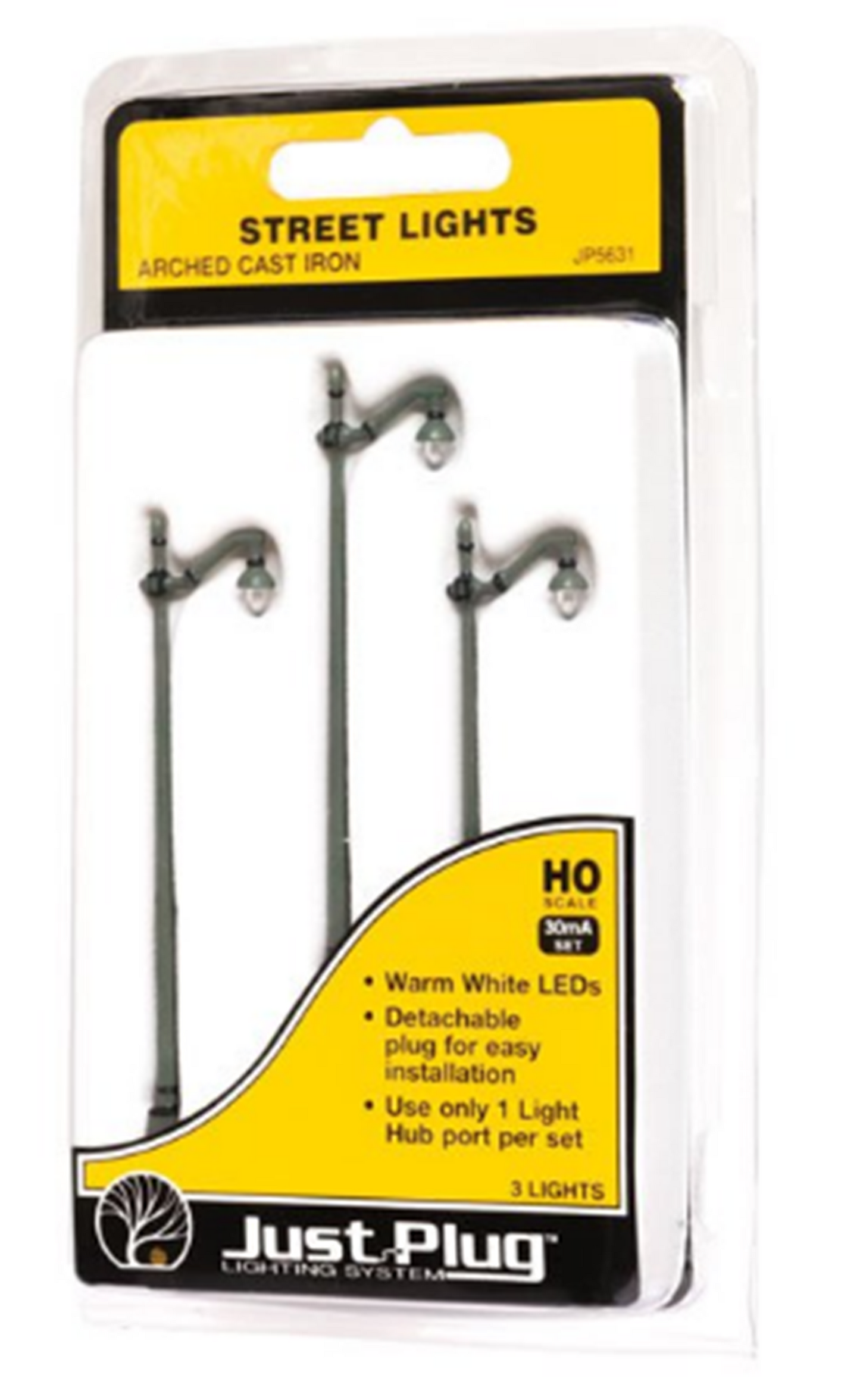 JP5631 Arched Cast Iron Street Lights - HO Scale