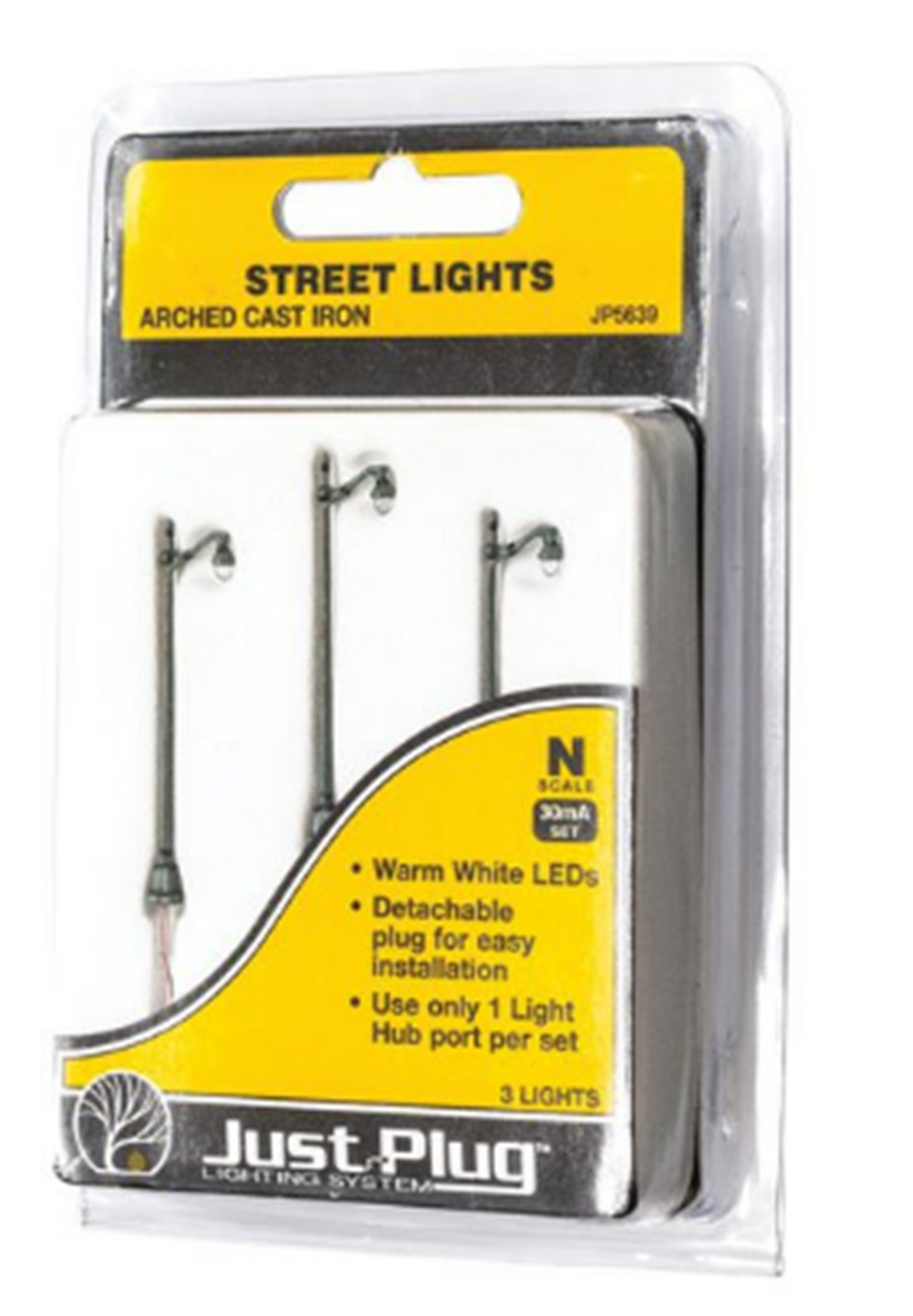 JP5639 Arched Cast Iron Street Lights - N Scale