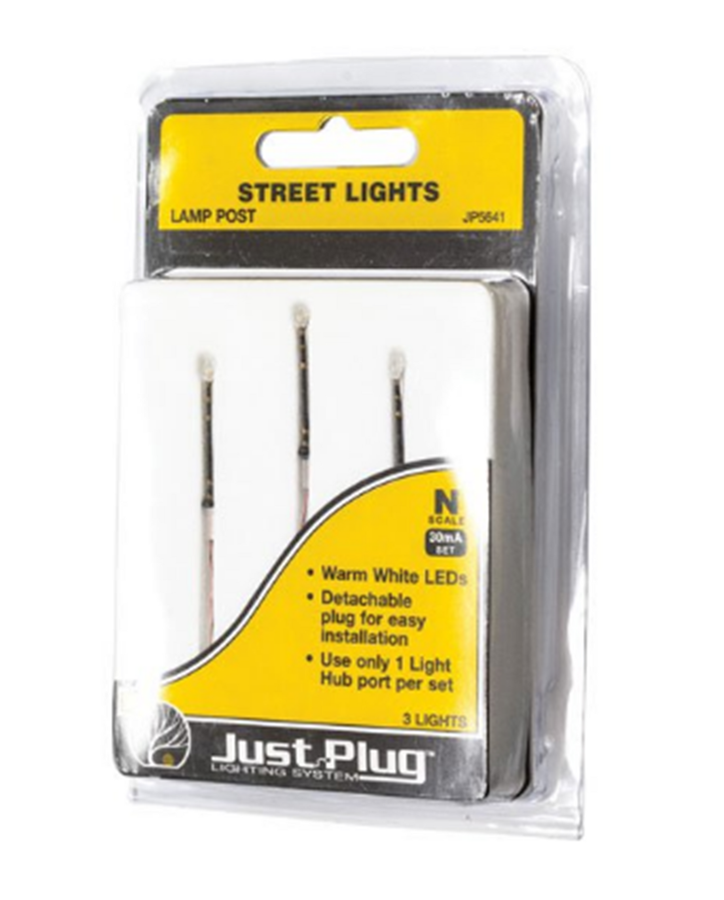 JP5641 Lamp Post Street Lights - N Scale