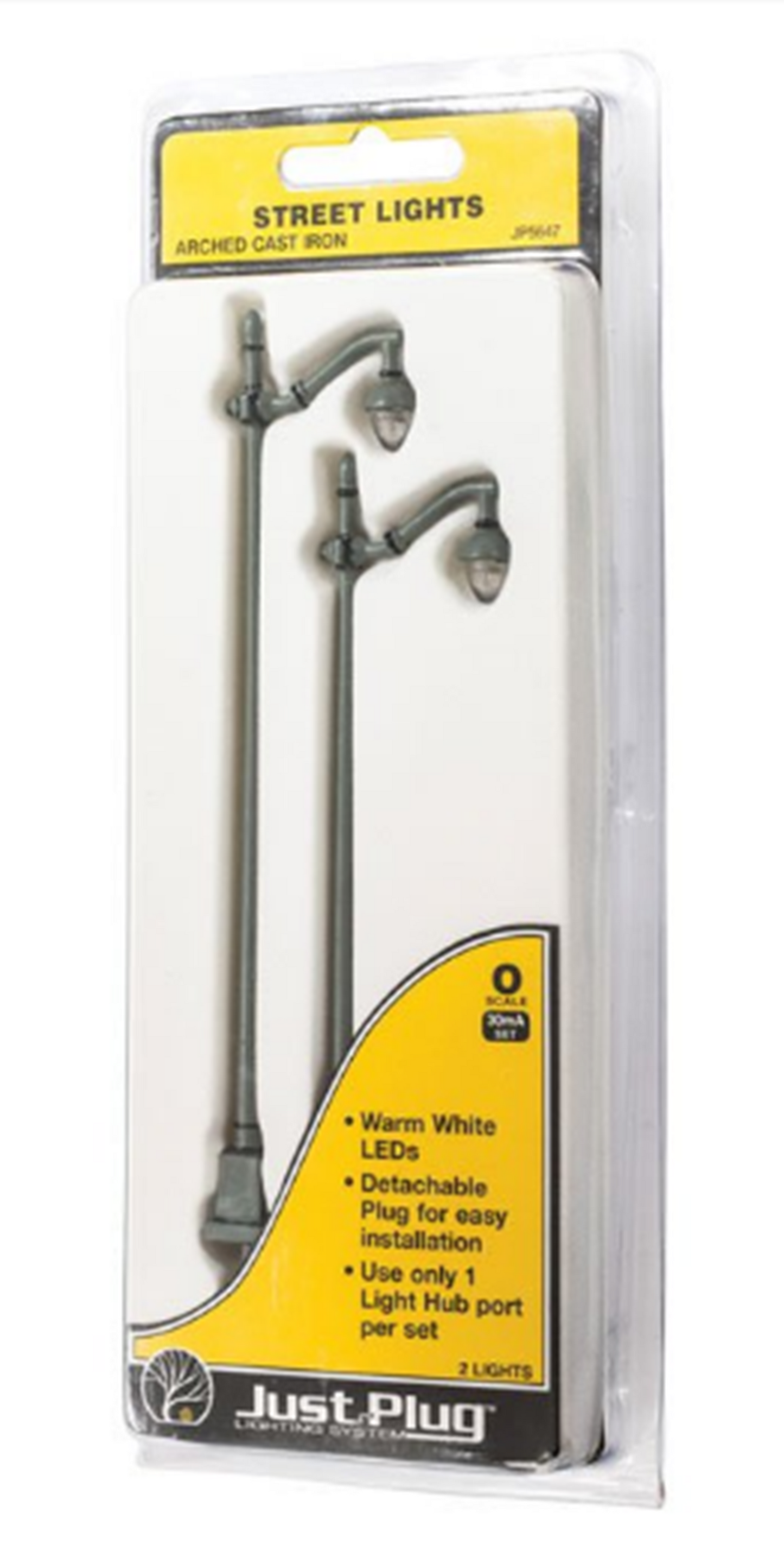 JP5647 Arched Cast Iron Street Lights - O Scale