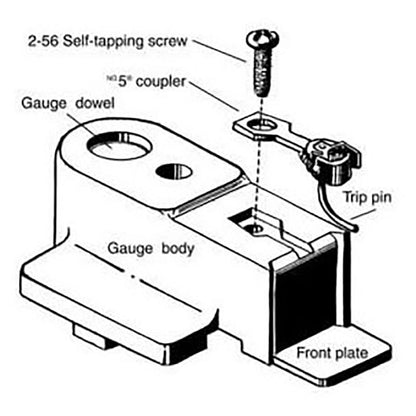 KDE205 Coupler Height Gauge