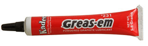 Greas-em Dry Graphite Lubricant (5.5gm tube)