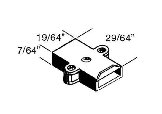 Plastic Draft Gear Boxes & Lids (10pr)