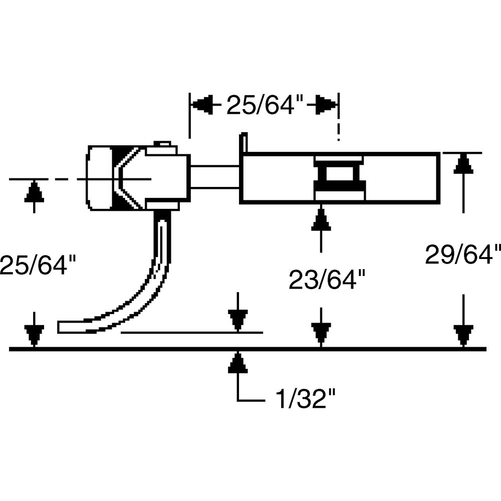 20 Series Coupler Long (25/64'') Centreset Shank (2pr)