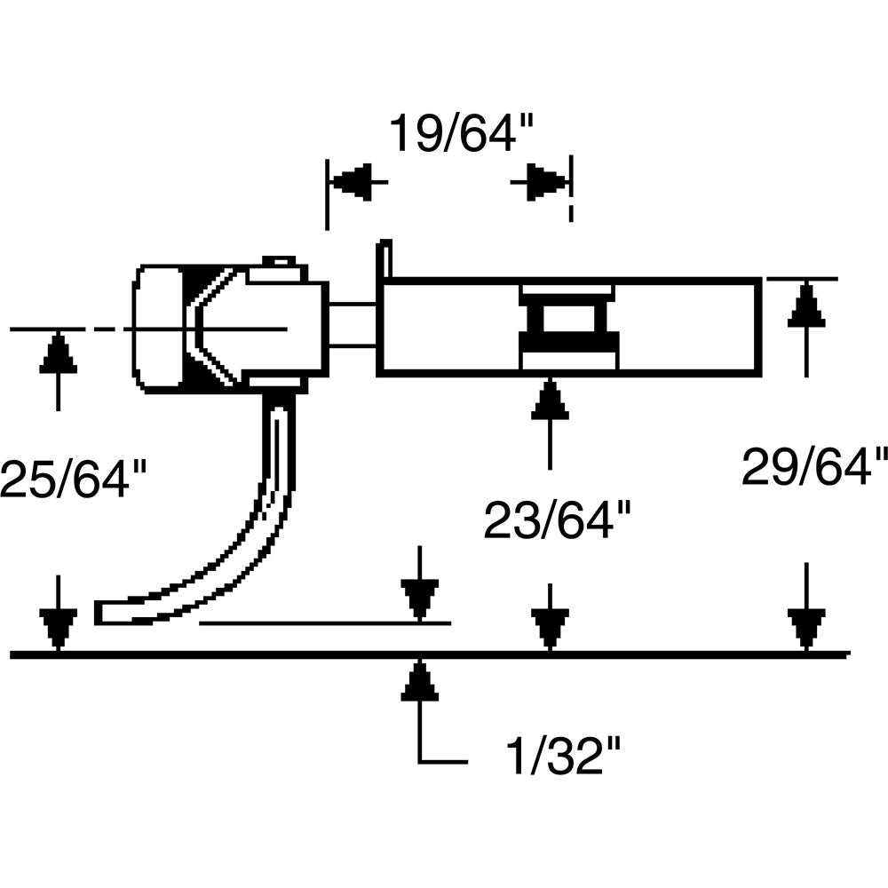 Kadee 5 (No.5) Standard Magne-Matic Coupler Medium 9/32'' Cntrst (2pr)