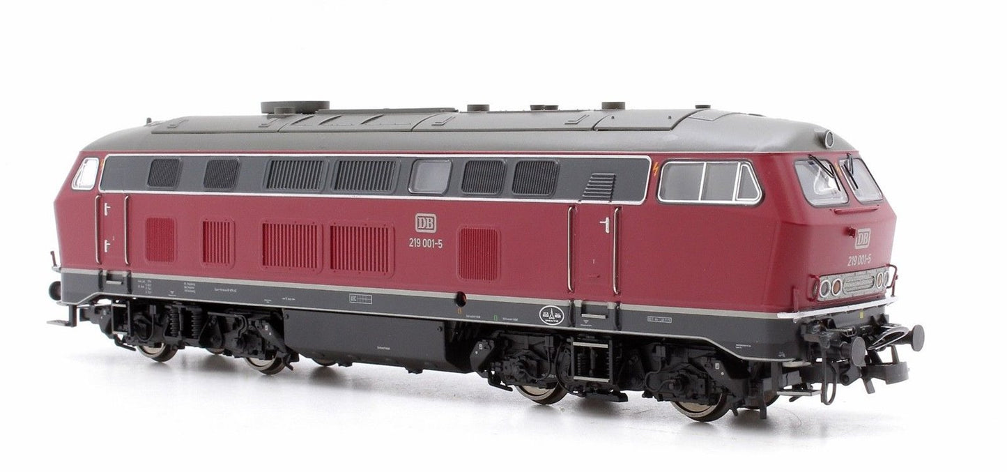 Pre-Owned DB Class 219 001-5 Ep.IV Maroon Diesel Locomotive - DCC Fitted