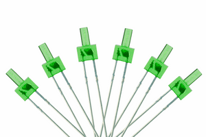 Tower Type  6x 2mm (w/resistors)  Green