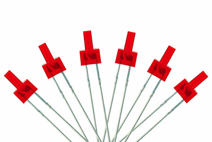 Tower Type  6x 2mm (w/resistors)  Red