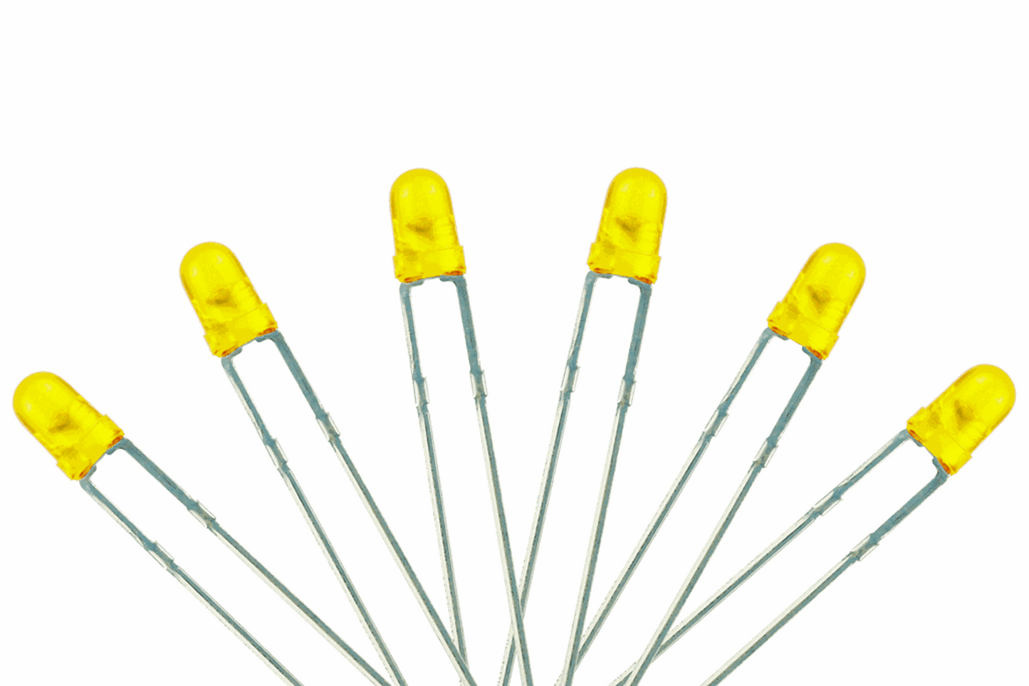 T1 Type  6x 3mm (w/Resistors)  Yellow